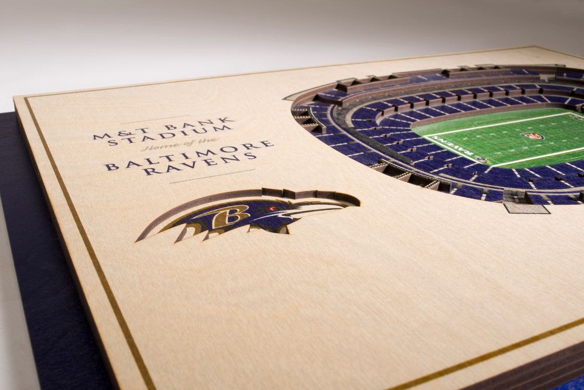 Baltimore Ravens, M&T Bank Stadium, Wall Art Print