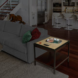 Boston Red Sox | 3D Stadium View | Lighted End Table | Wood