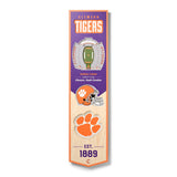 Clemson Tigers | Stadium Banner | Memorial Stadium | Wood