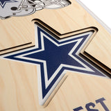 Dallas Cowboys | Stadium Banner | Home of the Cowboys | Wood