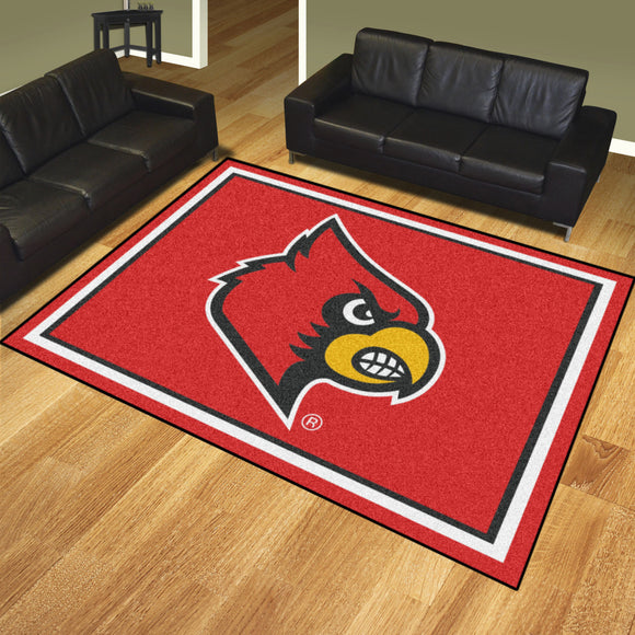Louisville Cardinals | Rug | 8x10 | NCAA