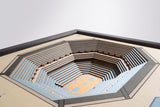 North Carolina Tarheels | UNC | 3D Stadium View | Dean Smith Center | Wall Art | Wood