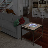 New Orleans Saints | 3D Stadium View | Lighted End Table | Wood