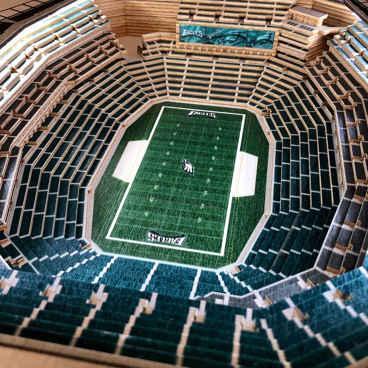 Philadelphia Eagles Interactive Seating Chart with Seat Views