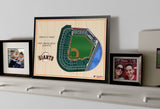 San Francisco Giants | 3D Stadium View | Oracle Park | Wall Art | Wood | 5 Layer