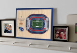 Tennessee Titans | 3D Stadium View | Tennessee Titans | Wall Art | Wood | 5 Layer