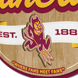 Arizona State Sun Devils | Fan Cave Sign | 3D | NCAA