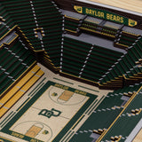 Baylor Bears | 3D Stadium View | Foster Pavilion | Wall Art | Wood