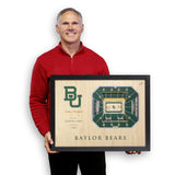 Baylor Bears | 3D Stadium View | Foster Pavilion | Wall Art | Wood