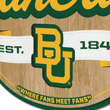 Baylor Bears | Fan Cave Sign | 3D | NCAA