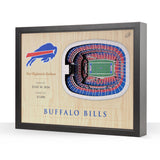 Buffalo Bills | 3D Stadium View | Highmark Stadium | Wall Art | Wood