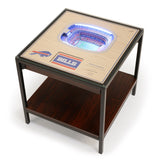Buffalo Bills | 3D Stadium View | Highmark Stadium | Lighted End Table | Wood