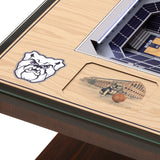 Butler Bulldogs Basketball | 3D Stadium View | Lighted End Table | Wood