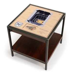 Butler Bulldogs Basketball | 3D Stadium View | Lighted End Table | Wood