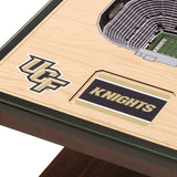 UCF Knights | 3D Stadium View | Lighted End Table | Wood