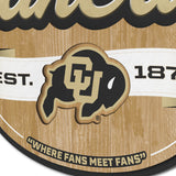 Colorado Buffaloes | Fan Cave Sign | 3D | NCAA