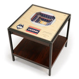 UCONN Huskies | Basketball | 3D Stadium View | Lighted End Table | Wood