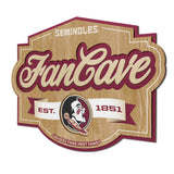 Florida State Seminoles | Fan Cave Sign | 3D | NCAA