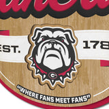 Georgia Bulldogs | Fan Cave Sign | 3D | NCAA