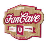 Indiana Hoosiers | Fan Cave Sign | 3D | NCAA