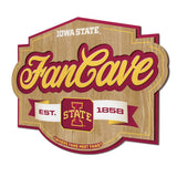 Iowa State Cyclones | Fan Cave Sign | 3D | NCAA