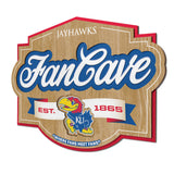 Kansas Jayhawks | Fan Cave Sign | 3D | NCAA
