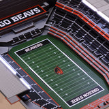 Oregon State Beavers | 3D Stadium View | Lighted End Table | Wood