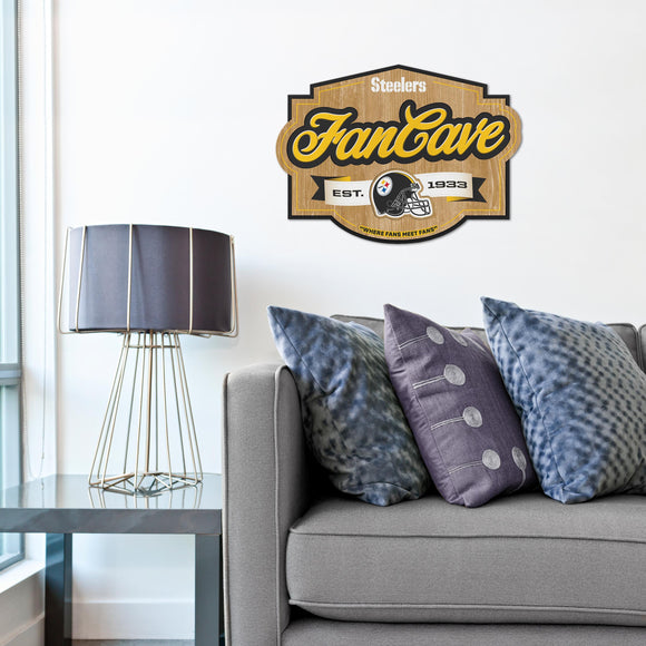 Pittsburgh Steelers | Fan Cave Sign | 3D | NFL
