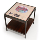 Atlanta Falcons | 3D Stadium View | Lighted End Table | Wood