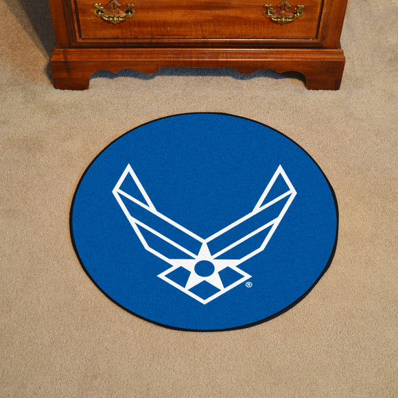 Air Force | Round Mat | Logo | Military