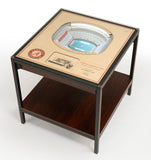 Alabama Crimson Tide | 3D Stadium View | Lighted End Table | Wood