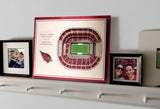 Arizona Cardinals | 3D Stadium View | State Farm Stadium | Wall Art | Wood | 5 Layer