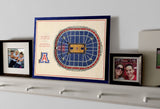 Arizona Wildcats | 3D Stadium View | McKale Center | Wall Art | Wood | 5 Layer
