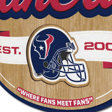 Houston Texans | Fan Cave Sign | 3D | NFL