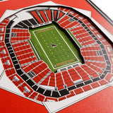 Atlanta Falcons | Stadium Banner | Home of the Falcons | Wood