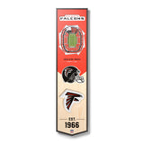 Atlanta Falcons | Stadium Banner | Home of the Falcons | Wood