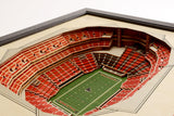 Atlanta Falcons | 3D Stadium View | Mercedes-Benz Stadium | Wall Art | Wood