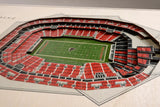Atlanta Falcons | 3D Stadium View | Mercedes-Benz Stadium | Wall Art | Wood | 5 Layer
