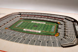 Auburn Tigers | 3D Stadium View | Jordan-Hare Stadium | Wall Art | Wood | 5 Layer
