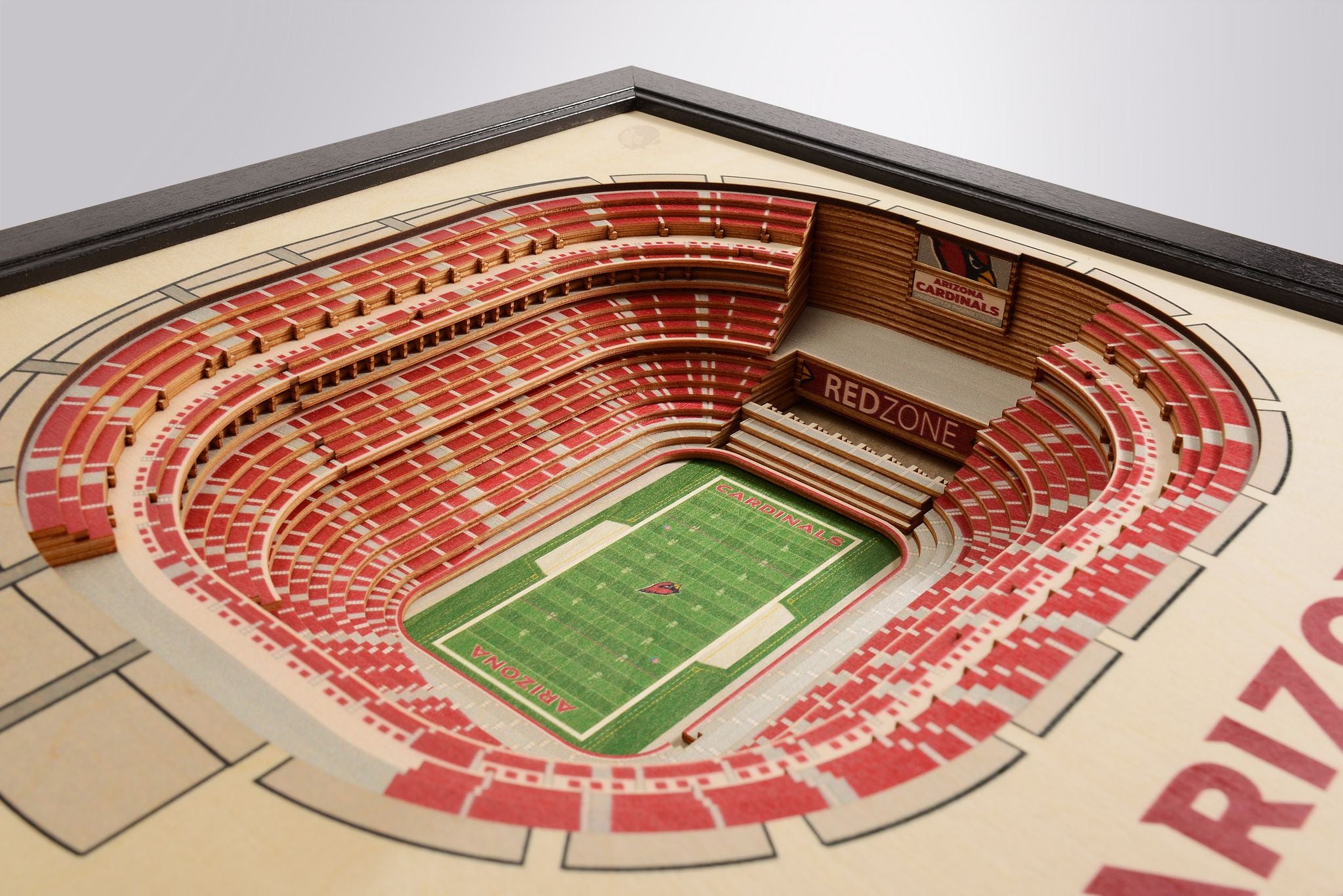 Arizona Cardinals, 3D Stadium View, State Farm Stadium, Wall Art