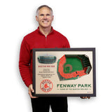 Boston Red Sox | 3D Stadium View | Fenway Park | Wall Art | Wood