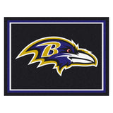 Baltimore Ravens | Rug | 8x10 | NFL