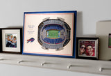 Buffalo Bills | 3D Stadium View | New Era Field | Wall Art | Wood | 5 Layer