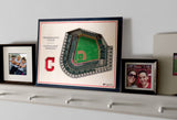 Cleveland Indians | 3D Stadium View | Progressive Field | Wall Art | Wood | 5 Layer