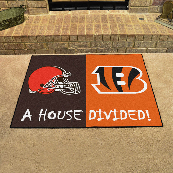 Browns | Bengals | House Divided | Mat | NFL
