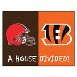 Browns | Bengals | House Divided | Mat | NFL
