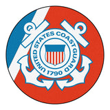Coast Guard | Round Mat | Logo | Military