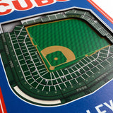 Chicago Cubs | Stadium Banner | Wrigley Field | Wood