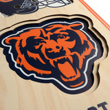 Chicago Bears | Stadium Banner | Home of the Bears | Wood