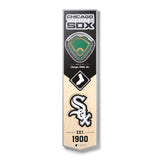 Chicago White Sox | Stadium Banner | Home of the White Sox | Wood